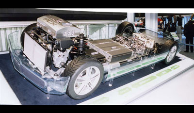 Honda Hydrogen Fuel Cell FCX Concept 1999 3
